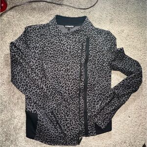 ⚡️Express motto jacket leopard print(NWT), size S⚡️